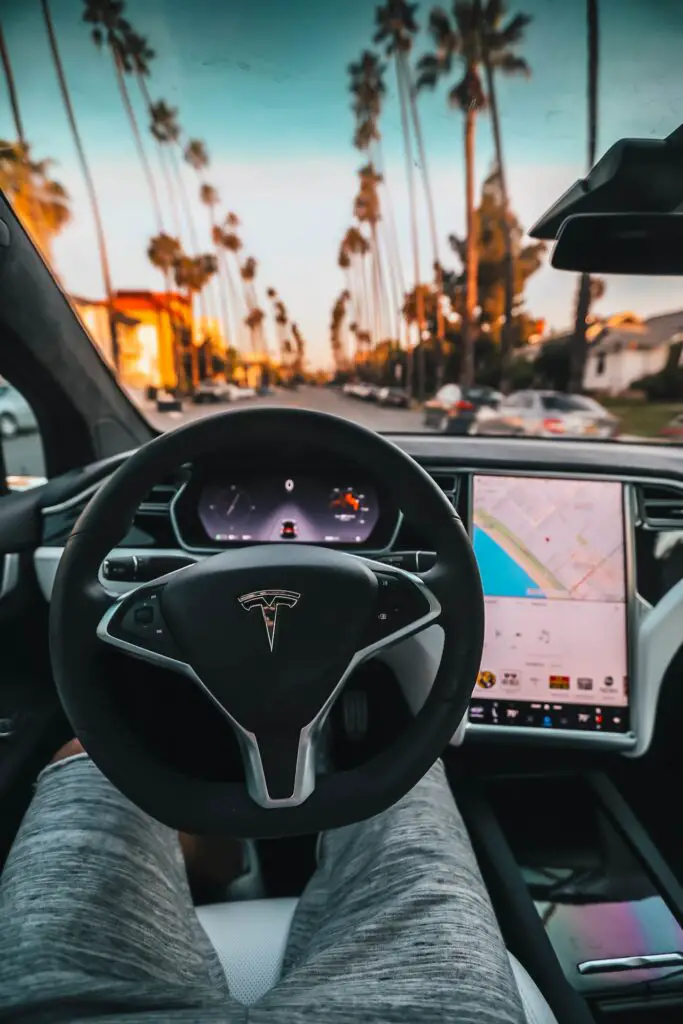 Tesla live traffic visualization